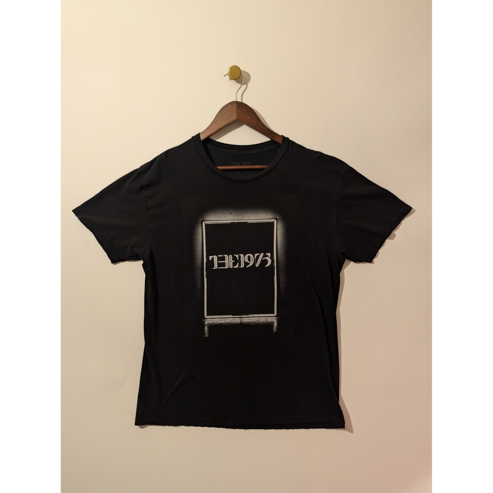 The 1975 T-Shirt Mens Large Black Excellent 2019 North American Tour Band Tee